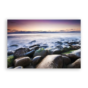 Tablou Canvas - Pietre, Stinca, Ocean, Apus, 60 x 90 cm