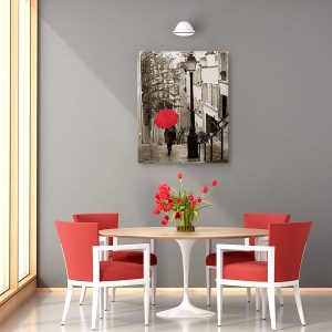 Tablou canvas - Plimbare in Paris II, 60 x 75 cm - Img 4