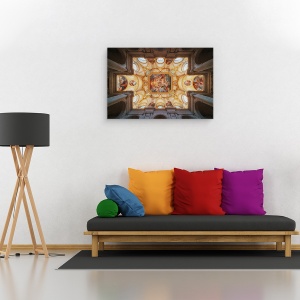 Tablou canvas - Real, Madrid, Arhitectura, Spania, Oras, Europa, Calatorie, 40 x 60 cm - Img 2