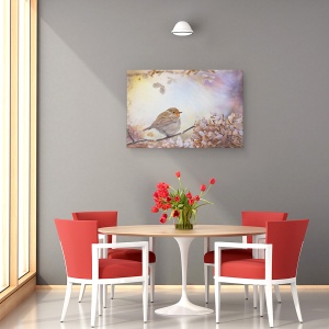 Tablou canvas - Robin In Vise, Zana, Basm, 40 x 60 cm - Img 4