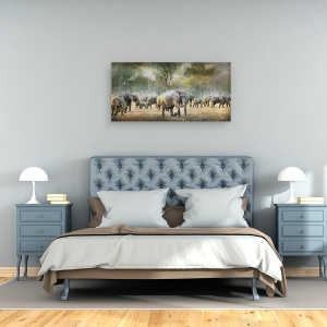 Tablou canvas - Salbatic I, Animale, 50 x 100 cm - Img 3