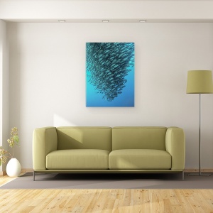 Tablou canvas - Scolind Pestii, Scoala, Jackfish, Alona, 75 x 100 cm - Img 2