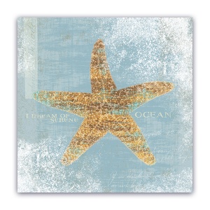 Tablou Canvas - Stea de Mare, Ocean, Baie, 60 x 60 cm