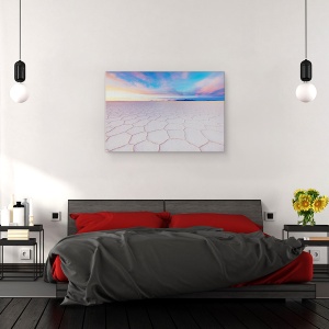 Tablou canvas - Tandrete, Bolivia, Sare, Peisaj, Campii, Plat, 60 x 90 cm - Img 3