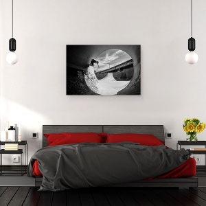 Tablou canvas - Teava Completa, Anvers, Belgia, Oras, Strada, Patina, 80 x 120 cm - Img 3