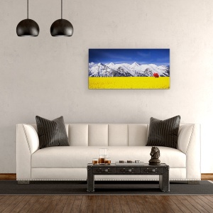 Tablou Canvas - Toamna, Culoare, Frunzis, Artar, 50 x 100 cm - Img 2