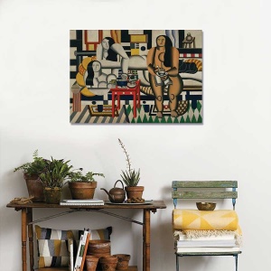 Tablou Canvas - Trei femei, 75 x 100 cm - Img 2