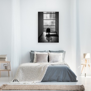 Tablou canvas - Tu Si Eu, Silueta, Nyc, Cer, Moma, Figura, 40 x 60 cm - Img 3
