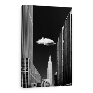 Tablou Canvas - Un Singur Nor, Oras, Strada, Turism, Peisaj Urban, Arhitectura, 60 x 90 cm