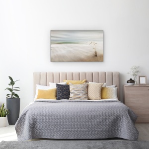 Tablou canvas - Urechi In Mare, Peisaj Marin, Floare, Moale, 50 x 80 cm - Img 3