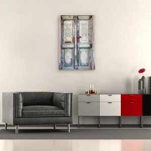 Tablou canvas - Usa Baltica, Modele, Albastru, Alb, Violet, 80 x 120 cm - Img 2