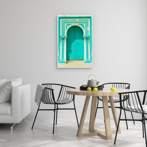 Tablou canvas - Usa Tunisiana, Albastru Turcoaz, Mediteranean, 40 x 60 cm - Img 4