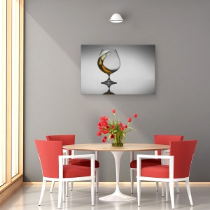 Tablou canvas - Valul, Bautura, Lichid, Studio, Caruaru, Sticla, 60 x 90 cm - Img 3