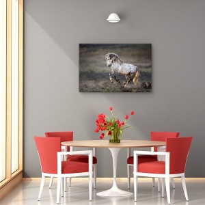 Tablou canvas - Vestul Salbatic, Animal, Cal, Alergare, Galop, 80 x 120 cm - Img 4