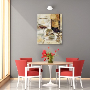Tablou canvas - Vin premiat I, 40 x 50 cm - Img 4