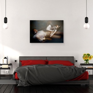 Tablou canvas - Vise Interzise, Portret, Visand, Dormind, Odihna, Rest, 40 x 60 cm - Img 3