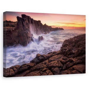 Tablou canvas - Zid langa mare, Peisaj, Australia, Peisaj, Apa, 60 x 90 cm