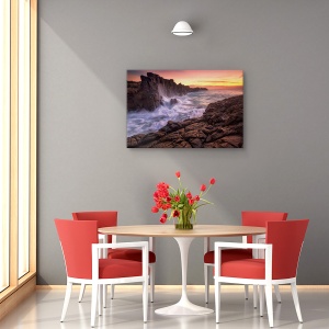 Tablou canvas - Zid langa mare, Peisaj, Australia, Peisaj, Apa, 80 x 120 cm - Img 4