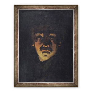 Tablou inramat - Adolphe-Felix Cals - Autoportret, 70 x 90 cm