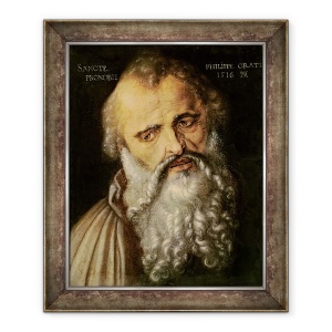 Tablou inramat - Albrecht Durer - Sfantul Filip Apostolul, 50 x 60 cm