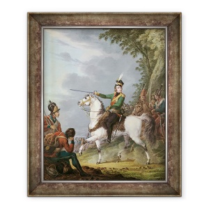 Tablou inramat - Alexander Orlowski - Printul Jozef Antoni Poniatowski 1763-1813 1809-13, 50 x 60 cm
