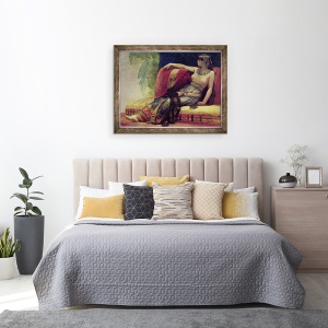 Tablou inramat - Alexandre Cabanel - Cleopatra 69-30 BC, 60 x 80 cm - Img 3