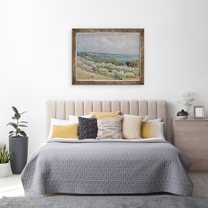Tablou inramat - Alfred Sisley - Terasa de la Saint-Germain, primavara, 60 x 80 cm - Img 3