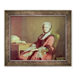 Tablou inramat - Allan Ramsay - Lady Holland, 50 x 60 cm
