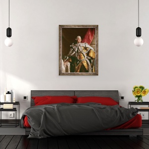Tablou inramat - Allan Ramsay - Regele George al III-lea, 60 x 80 cm - Img 3
