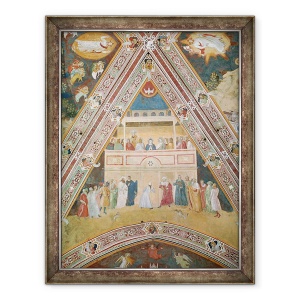 Tablou inramat - Andrea di Bonaiuto Andrea da Firenze - Pentecost, 70 x 90 cm