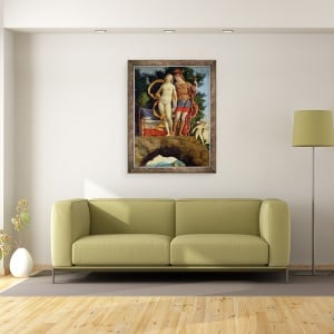 Tablou inramat - Andrea Mantegna - Parnassus, 70 x 90 cm - Img 2