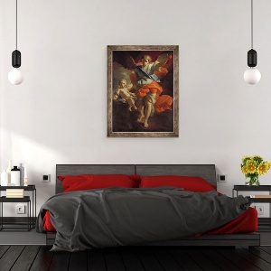 Tablou inramat - Andrea Pozzo - Guardian Angel, 60 x 80 cm - Img 3