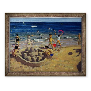 Tablou inramat - Andrew Macara - Sandcastle, Franta, 60 x 80 cm