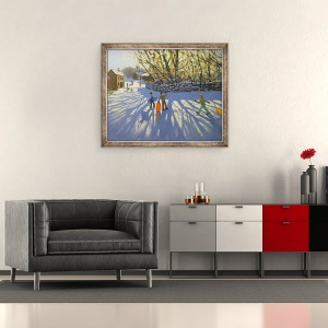 Tablou inramat - Andrew Macara - Sanie Rosu, Monyash, 50 x 60 cm - Img 2
