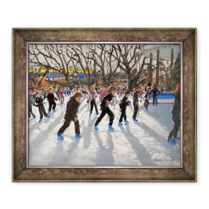 Tablou inramat - Andrew Macara - tara Minunilor de Iarna, Hyde Park, Londra,2015, 70 x 85 cm
