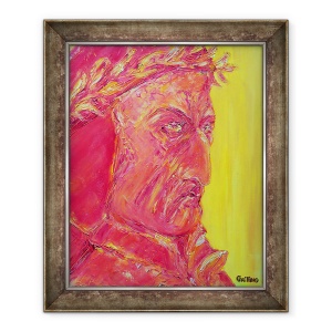 Tablou inramat - Annick Gaillard - Dante II, 50 x 60 cm