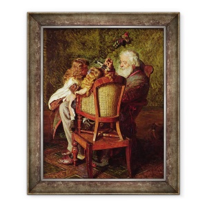 Tablou inramat - Arthur Boyd Houghton - Bunicul lui Jack-in-the-Box, 70 x 85 cm