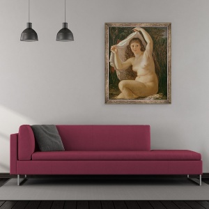 Tablou inramat - Baron Antoine Jean Gros - Diana scaldat, 50 x 60 cm - Img 2