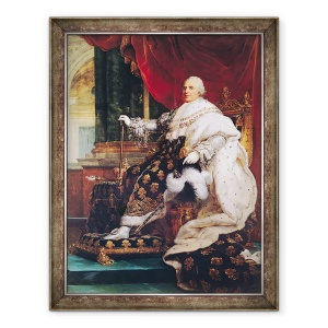 Tablou inramat - Baron Gerard, Francois Pascal Simon - Ludovic al XVIII-lea 1755-1824, 70 x 90 cm