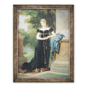 Tablou inramat - Baron Gerard, Francois Pascal Simon - Portret De Marie Laczinska 1786-1817 Contesa Walewska, 60 x 80 cm