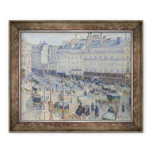 Tablou inramat - Camille Pissarro - La Place du Havre, Paris, 70 x 85 cm