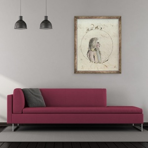 Tablou inramat - Cassandra Austen - Portretul lui Richard III 1452-85 c.1790, 50 x 60 cm - Img 2
