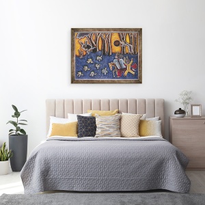 Tablou inramat - Celia Washington - Spinning Luna, 60 x 80 cm - Img 3