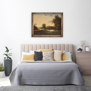 Tablou inramat - Charles B. Lawrence - Point Breeze, proprietatea lui Joseph-Napoléon Bonaparte la Bordentown, New Jersey, 70 x 90 cm - Img 3