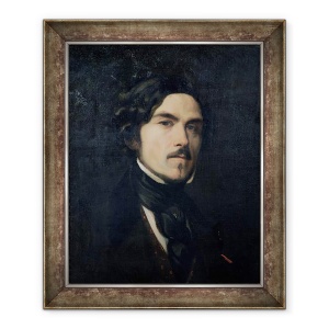 Tablou inramat - Charles Emile Callande de Champmartin - Eugene Delacroix 1798-1863 1840, 70 x 85 cm