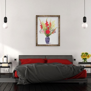 Tablou inramat - Christopher Ryland - Crini Tigru, 60 x 80 cm - Img 3