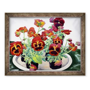 Tablou inramat - Christopher Ryland - Panselute, 60 x 80 cm