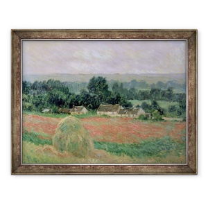 Tablou inramat - Claude Monet - Cacior cu fan la Giverny, 70 x 90 cm