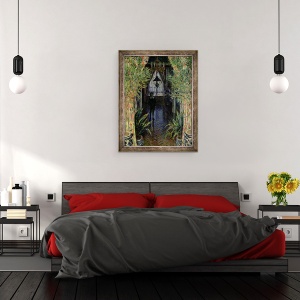 Tablou inramat - Claude Monet - Coltul unui apartament la Argenteuil, 60 x 80 cm - Img 3