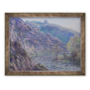 Tablou inramat - Claude Monet - Raul Petite Creuse, 60 x 80 cm